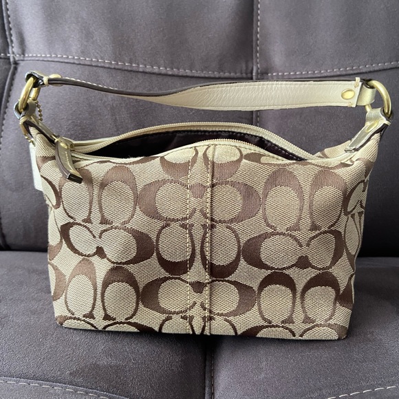 COACH Mini Signature Logo Handbag - Picture 2 of 7